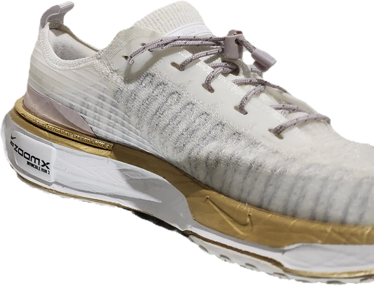 Nike invincible 3 Gold and White Size 9 US